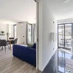 The Locomotive Flat By House And People