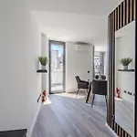 The Locomotive Flat By House And People